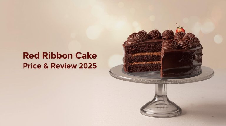 Red Ribbon Cake Price & Review
